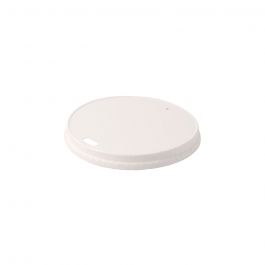 Lid Paper Ø 90 mm White Drinking hole - 1000 pcs