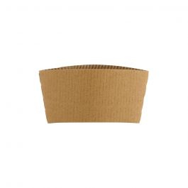 Cup Carton sleeves for 300 / 400 ml Paper Cup, Brown (1000 pieces) [GB-DHD04792]