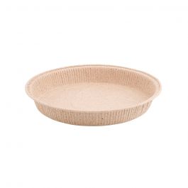 Cocoa paper baking tins ∅ 18 cm, round, Brown (900 pieces) [GB-DRE02513]