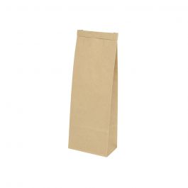 Bags Kraft brown with Closure 10x5.9x27.4 cm (500 pieces) [GB-DRE03350]