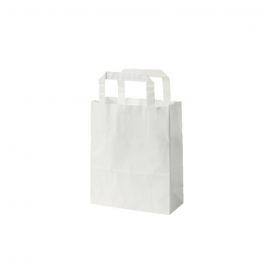 Paper Bags White 18x8x22 cm (250 pieces) [GB-DSE02332]
