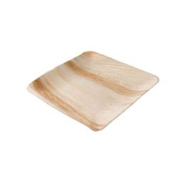 Square Plate Palm Leaf 18x18 cm (200 pieces) [GB-DTW05348]