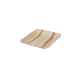 Square plate Palm leaf 15x15cm (200 pieces) [GB-DTW05360]