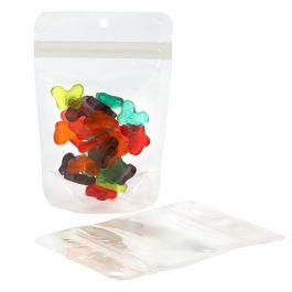 Compostable Stand Up Pouches Transparent | 57 grams | 102x60x152mm - 100 pcs