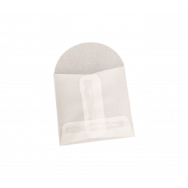 Semi-transparent envelopes 50x50mm - 100 pieces