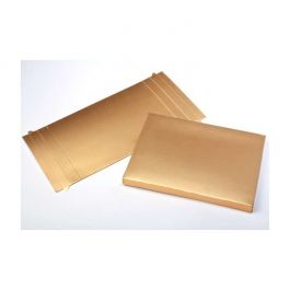 Kraft Gift Boxes Gold 124x25x171mm -25 pieces