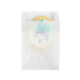 Gusseted Glassine Bags 83x25x121mm - 100 pcs