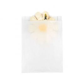 Gusseted Glassine Bags 146x25x197mm - 100 pcs