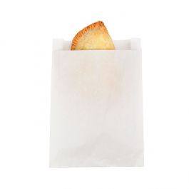 Greaseproof Bags White 140x29x191mm - 100 pcs