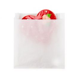 Greaseproof Bags White 152x29x165mm - 100 pcs