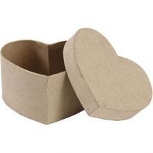Box Heart-shaped 115x115x60mm - 1 pc