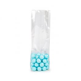 Eco-Friendly Home Compostable Block Bottom Bags w/ Paper Insert 89x57x305 mm - 100 pieces