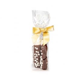 Eco-Friendly Home Compostable Block Bottom Bags w/ Paper Insert 67x48x260 mm - 100 pieces