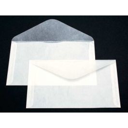 Glassine Paper Envelopes 170x95mm - 100 pieces