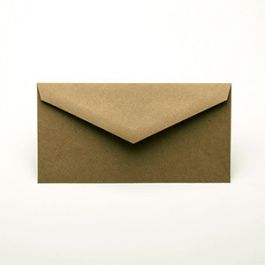 Envelopes Brown 190x98mm - 50 pcs