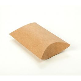 Kraft Paper pillow boxes 51x19x76mm - 25 pcs