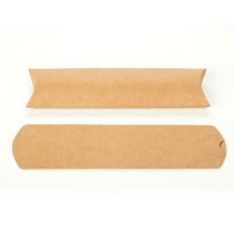 Kraft Paper pillow boxes 51x19x178mm - 25 pcs
