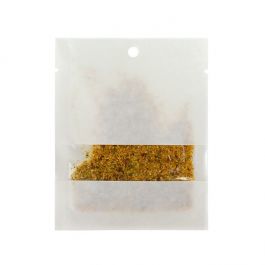 Kraft Bags White Eco-fiendly 76x102 mm Sealable With Window - 100 pieces