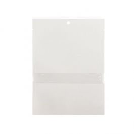 Kraft Bags White Eco-fiendly 127x178 mm Sealable With Window - 100 pieces