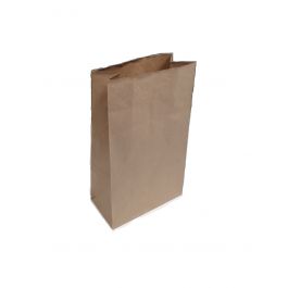 Block bottom bags Kraft 60grs 170x85x280mm - 100 pcs