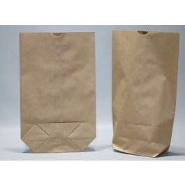 Eco Paper Bags with Cross Bottom 10 kg, 360x520mm - 100 pcs