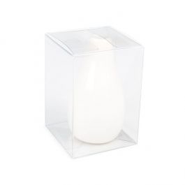 rPET Crystal Clear Pop & Lock Box 64x64x92 mm - 25 pieces