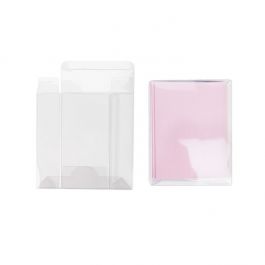 rPET Crystal Clear Pop & Lock Box 114x38x149 mm - 25 pieces