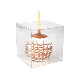 rPET Crystal Clear Box w/ hole 102 x102 x102 mm - 25 pieces