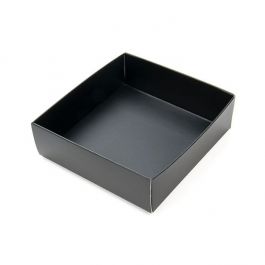 Black Kraft Gift Boxes Bottom 79x25x83mm -25 pieces
