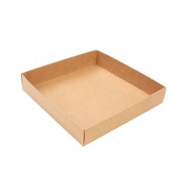 Kraft Gift Boxes Bottom 130x25x133mm - 25 pcs