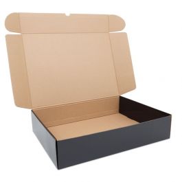 Shipping cartons 415x305x85mm Black -50 pcs