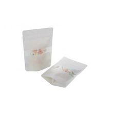 Stand Up Pouches White Kraft | 57 grams | 100x60x150mm - 100 pcs